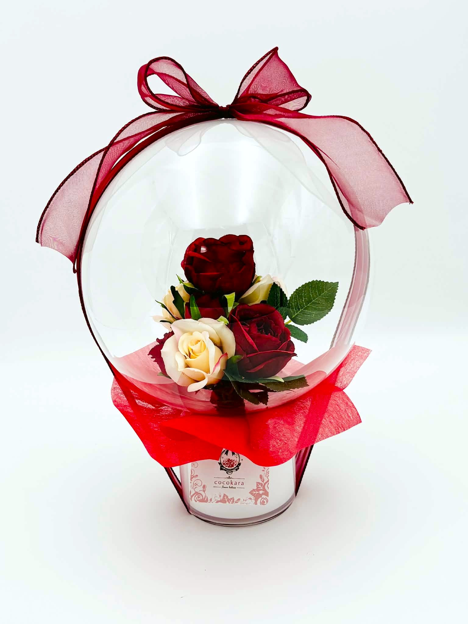 【オールラウンド】レッドローズアレンジ（レッドリボン）